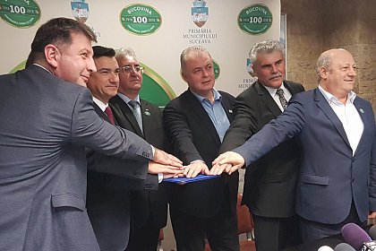 Decizie istorică - asocierea Sucevei cu șase municipii în proiectul „Moldova se dezvoltă” - Membrii fondatori ai Asociației „Moldova se dezvoltă”