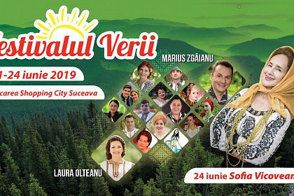 Festivalul Verii 2019 la Shopping City Suceava - Program