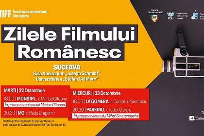Zilele Filmului Românesc la Suceava 2019