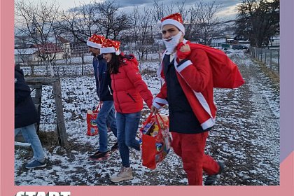 Cadouri pentru 25 de copii, proveniți din familii cu posibilități materiale reduse, din județul Suceava