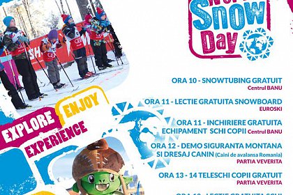 World Snow Day la Vatra Dornei