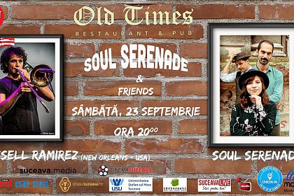 Soul Serenade & Russell Ramirez canta la Old Times Suceava
