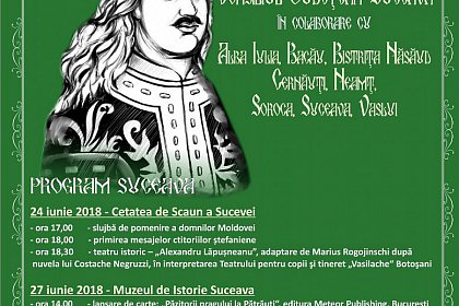 Programul Ștefanian 2018 - teatru, filme si concerte
