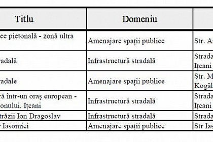 Cele 10 proiecte votate de suceveni să fie finanţate cu un milion de euro