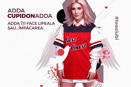 ADDA lansează campania „CUPIDONadda” și va compune piese special pentru fanii ei, după poveștile lor