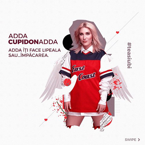 ADDA lansează campania „CUPIDONadda” și va compune piese special pentru fanii ei, după poveștile lor