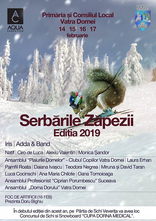 Serbarile Zăpezii la Vatra Dornei 2019