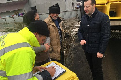 12.000 de pubele de gunoi, distribuite gratuit la casele din Suceava