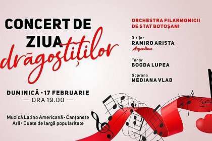 Concert de Ziua Îndragostiților - muzică latino americană