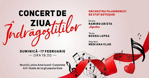 Concert de Ziua Îndragostiților - muzică latino americană