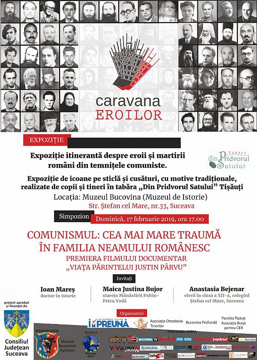 Caravana Eroilor, la Muzeul de Istorie Suceava