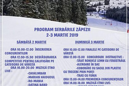 Serbarile Zăpezii pe partia Carlibaba