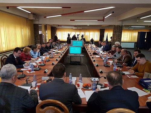 Sedinta de Consiliu Local Suceava în care a fost aprobată asocierea cu cele șase municipii în cadrul Asociației „Moldova se dezvoltă”