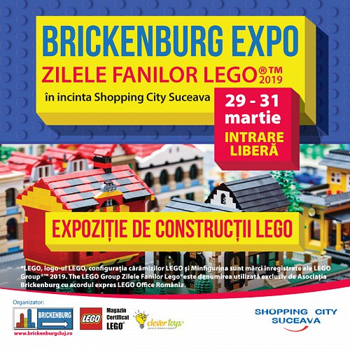 Zilele Fanilor LEGO, la Shopping City SV - Brickenburg Expo
