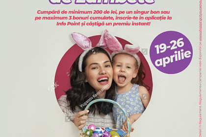 De Paște Shopping City Suceava a pregătit 1000 de cadouri pentru 1000 de zâmbete!