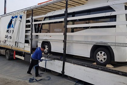 Primele autobuze 100% electrice au ajuns la Suceava