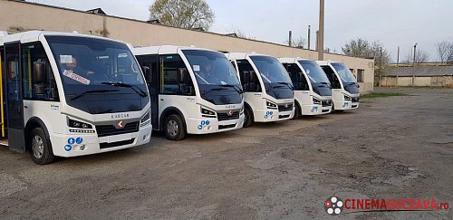 Primele autobuze 100% electrice au ajuns la Suceava