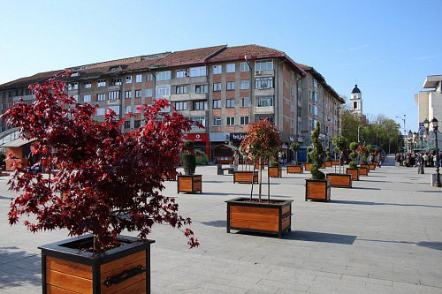 Spectaculosul Targ de Pasti din centrul Sucevei