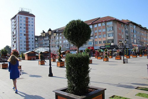 Spectaculosul Targ de Pasti din centrul Sucevei