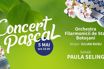 Concert Paula Seling și Filarmonica Botoşani, la Iulius Mall Suceava