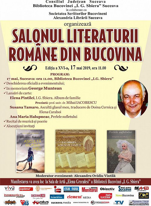 Salonul Literaturii Române din Bucovina, ediţia a XVI-a, la Biblioteca Bucovinei