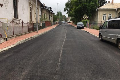 Modernizarea străzii care face legătura între centrul Sucevei și cartierul Zamca, finalizată