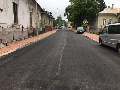 Modernizarea străzii care face legătura între centrul Sucevei și cartierul Zamca, finalizată