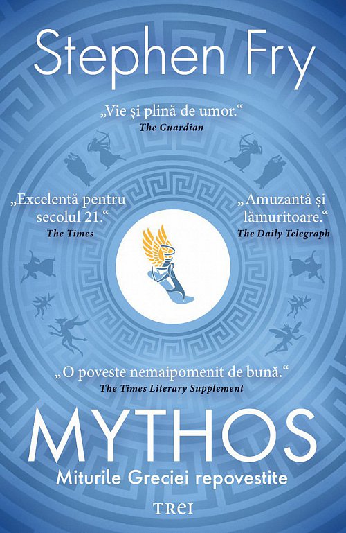 Stephen Fry, celebrul actor britanic, într-un rol inedit: de autor al celor mai amuzante legende grecești repovestite în „Mythos”