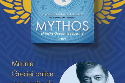 Stephen Fry, celebrul actor britanic, într-un rol inedit: de autor al celor mai amuzante legende grecești repovestite în „Mythos”