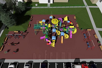 Un imens loc de joacă pentru copii va fi amenajat în cartierul Obcini