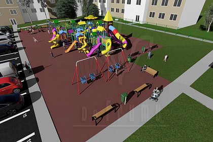 Un imens loc de joacă pentru copii va fi amenajat în cartierul Obcini