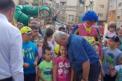 Cel mai mare loc de joacă din Suceava a fost inaugurat în Burdujeni (Foto)