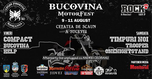Trei zile de Bucovina Motorfest 2019 la Cetatea de Scaun Suceava