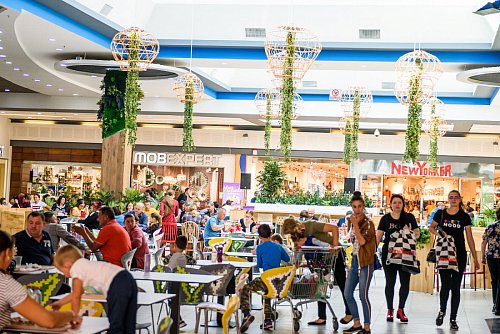 Zona de food din Shopping City Suceava a fost modernizată