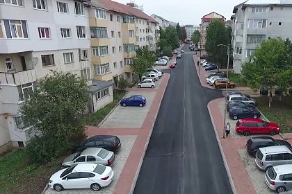 Lucrările de modernizare de pe strada Viitorului, din Obcini