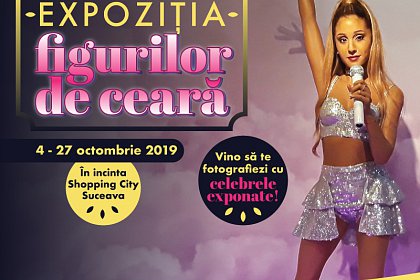 Expoziția figurilor de ceară, în octombrie, la Shopping City Suceava