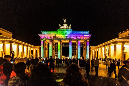 Participare românească la Festivalul Luminilor de la Berlin - Festivalul Luminilor de la Berlin, ediţia 2018 - Poarta Brandenburg