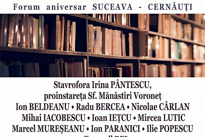 Seniori Octogenari ai Spiritualității Bucovinene, joi la Biblioteca Bucovinei