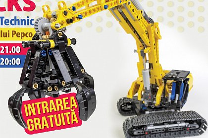 Copiii, invitați să descopere fascinanta lume a creațiilor Lego, la Shopping City Suceava