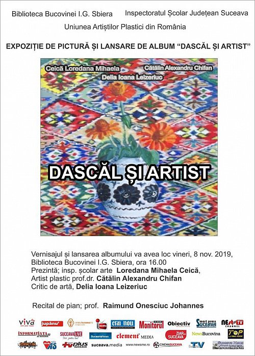 "Dascal si artist" la Biblioteca Bucovinei