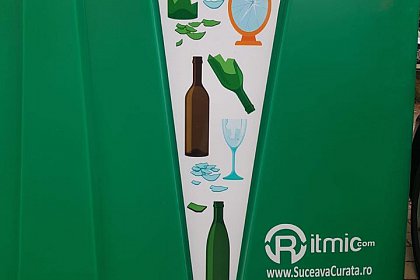 Containere pentru reciclare plastic, hârtie, sticlă și metal, amplasate în toate cartierele Sucevei