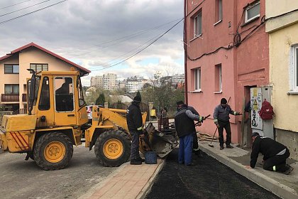 Stradă nouă, de legătură între două străzi existente, amenajată în cartierul Obcini