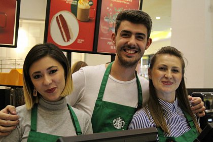 Starbucks a deschis prima cafenea din Suceava, la Iulius Mall