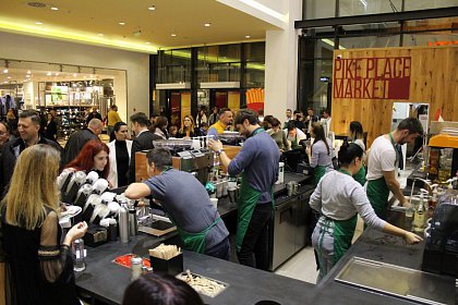 Starbucks a deschis prima cafenea din Suceava, la Iulius Mall