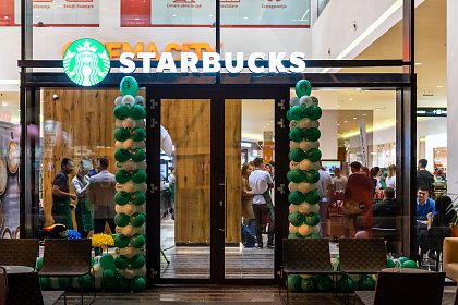 Starbucks a deschis prima cafenea din Suceava, la Iulius Mall