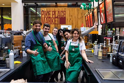 Starbucks a deschis prima cafenea din Suceava, la Iulius Mall