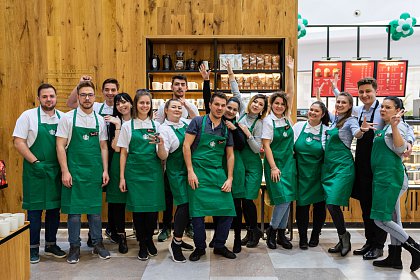 Starbucks a deschis prima cafenea din Suceava, la Iulius Mall