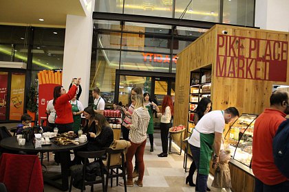 Starbucks a deschis prima cafenea din Suceava, la Iulius Mall