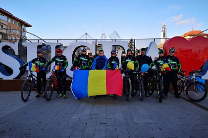 Traseu de 20 km, parcurs cu tricolorul pe bicicletă, de Ziua Națională a României
