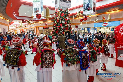 Trăiește atmosfera sărbătorilor de iarnă la Shopping City Suceava - întâlniri cu Moș Crăciun, premii și spectacole de colinde